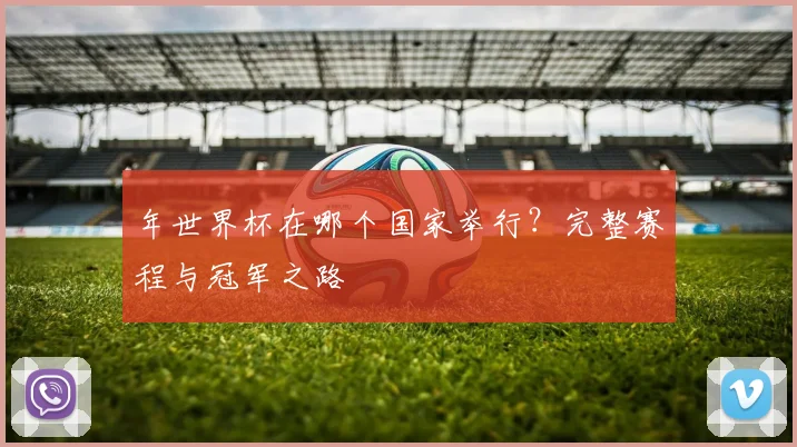 年世界杯在哪个国家举行？完整赛程与冠军之路